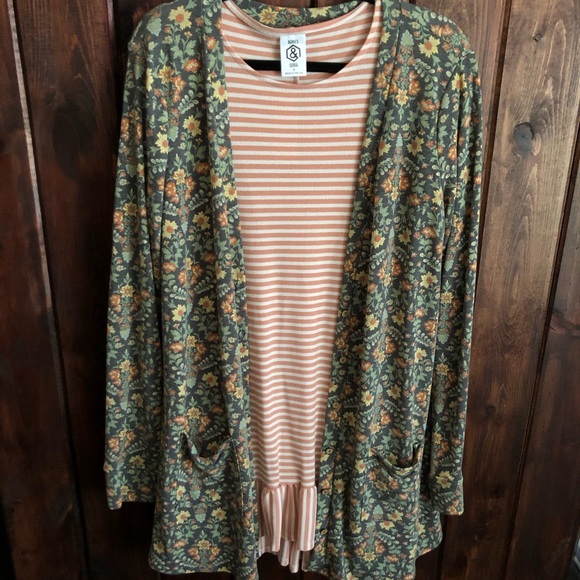 Agnes & Dora Sparkle Ruffle Tunic Sz Small NWT - Picture 6 of 7